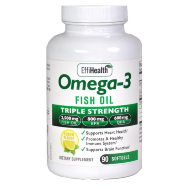 EffiHealth Omega-3 botella frontal