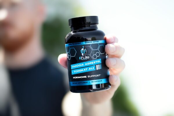 Etiqueta del envase eFlow Fadogia Tongkat Ali