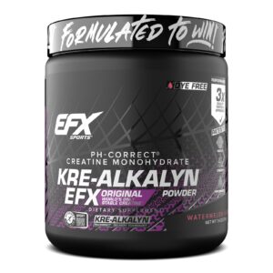 Version 1.0.0 Frente de envase EFX Kre-Alkalyn EFX Powder