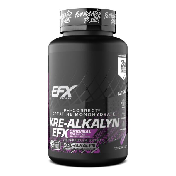 Frente del frasco Kre-Alkalyn EFX