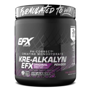 Frente del envase Kre-Alkalyn EFX Rainbow Blast