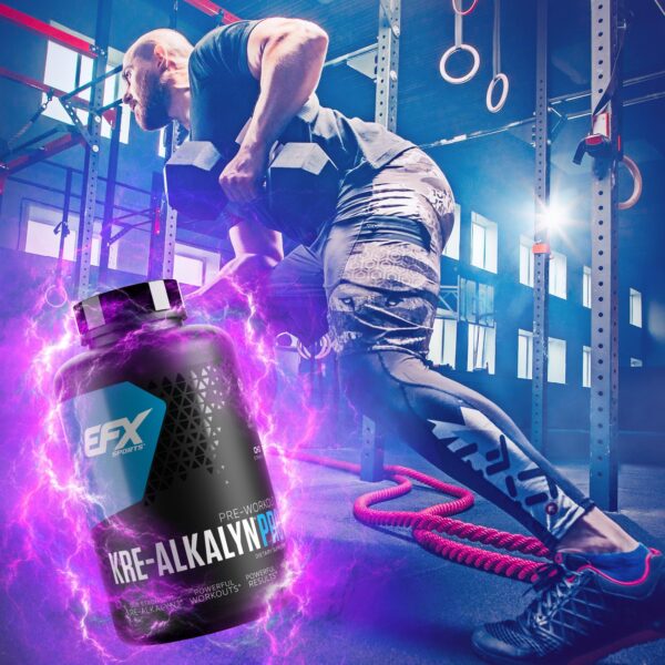 Frasco de Kre-Alkalyn Pro con dosificación