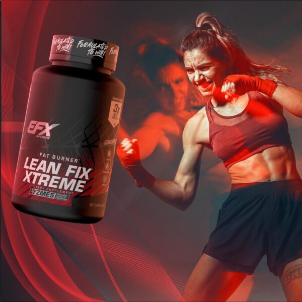 EFX Lean Fix Xtreme frasco de cerca