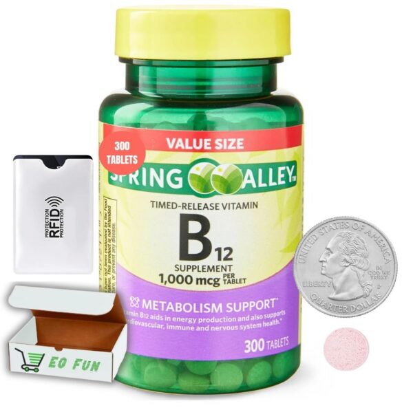Frente del envase EG Fun Vitamina B12 1000 mcg
