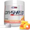 Frasco de OxyShred Pre Workout Powder