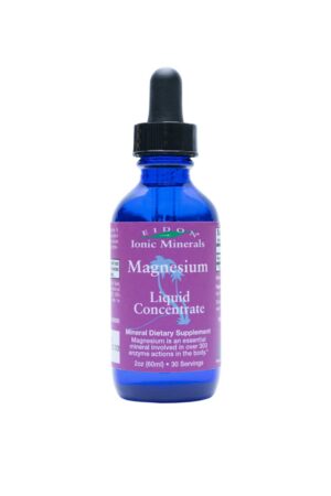 Version 1.0.0 Gotas de magnesio iónico Eidon etiqueta frontal