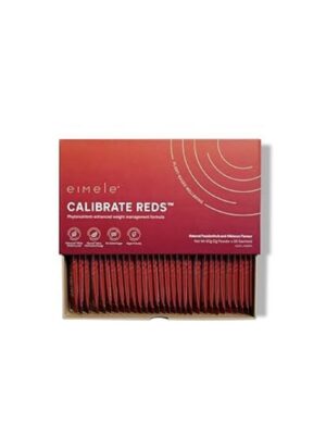 Version 1.0.0 Frasco y sachets de Calibrate Reds