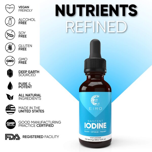 Etiqueta de Nascent Iodine