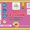 Etiqueta del envase Lecitina de Soya El Rey