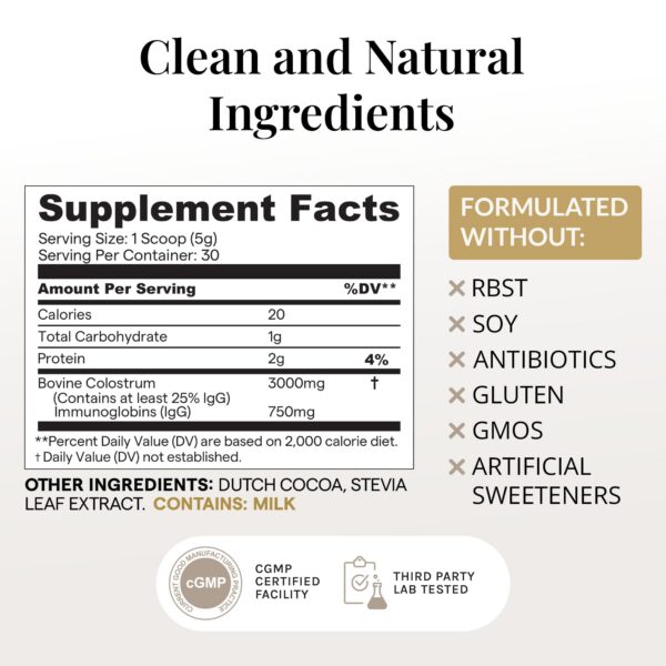 Etiqueta de ingredientes en el empaque