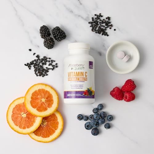 Etiqueta trasera de Elderberry Queen