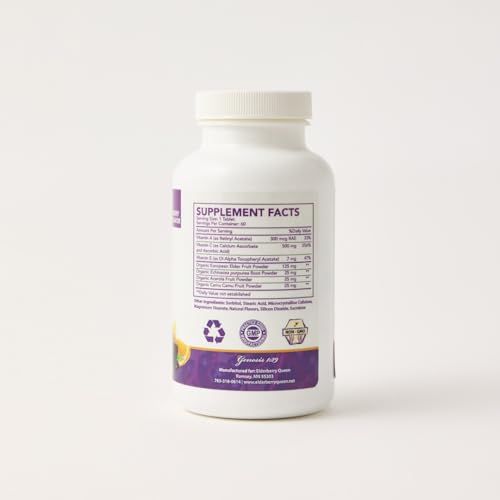 Tabletas masticables de vitamina C