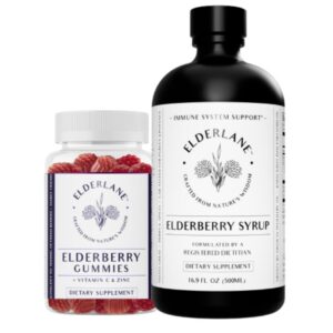 Elderlane jarabe de saúco apoyo inmunológico 500ml botella