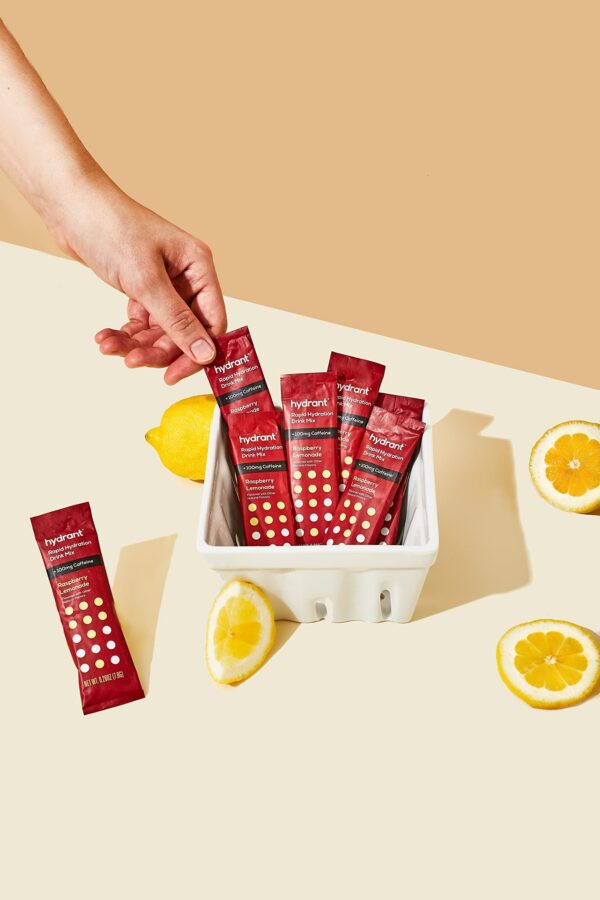 Ilustración de electrolitos en el envase