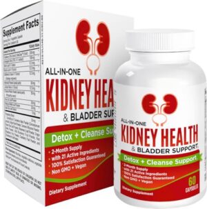 Suplemento para salud renal y vejiga Elevate Recovery 60 cápsulas