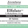 Etiqueta de ELFOLATE 15 mg 3-pack