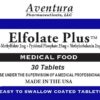 Etiqueta lateral de ELFOLATE Plus