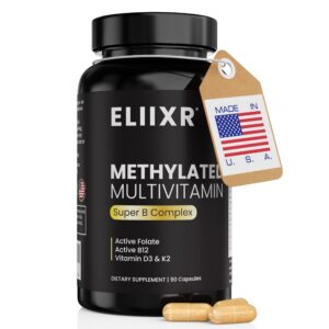 Frasco de Eliixr multivitamínico metilado