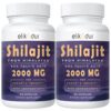 Cápsulas de shilajit Elikadur - 2000 mg
