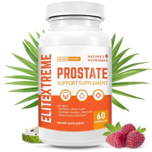 EliteXtreme suplemento natural saw palmetto y vitaminas 60 cápsulas