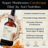 Version 1.0.0 Elixir natural Auri Cordyceps energía y juventud