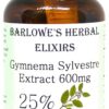 Elixires Herbales Barlowe cápsulas Gymnema Sylvestre 600 mg