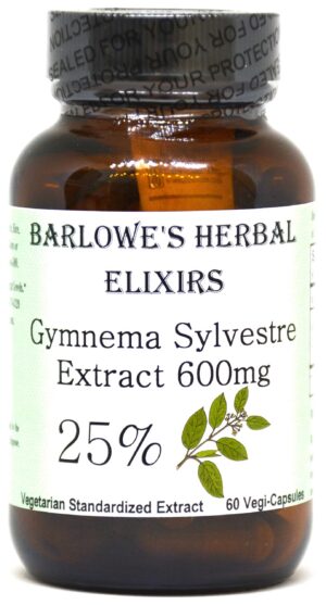 Elixires Herbales Barlowe cápsulas Gymnema Sylvestre 600 mg