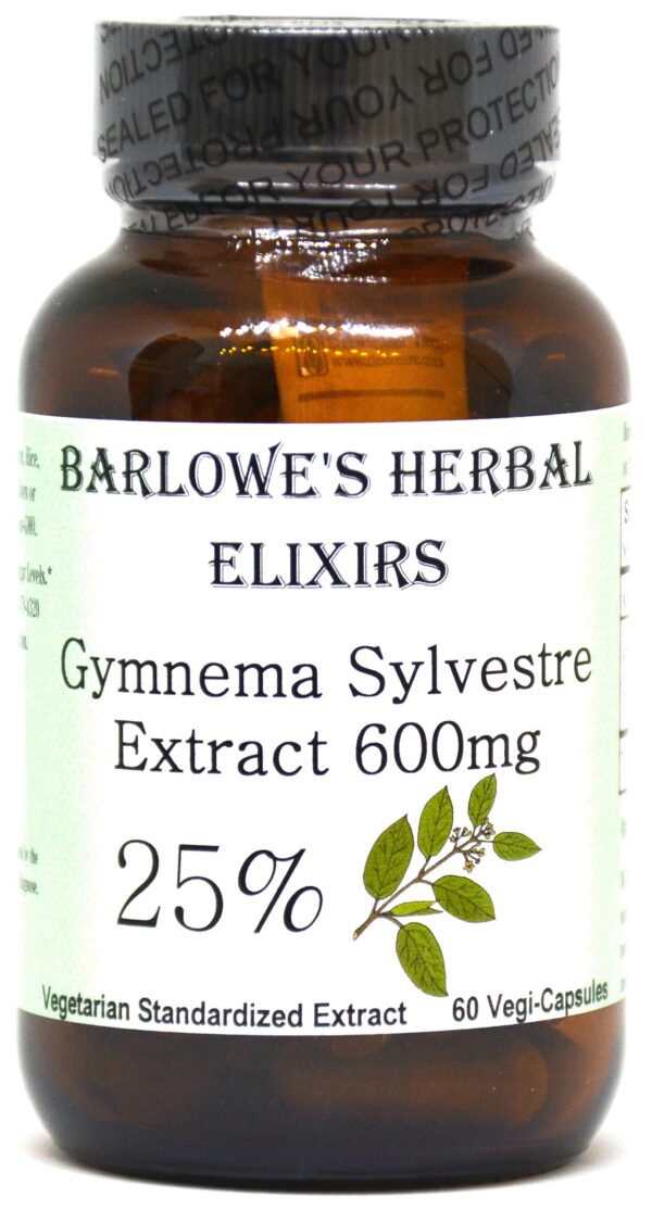 Elixires Herbales Barlowe cápsulas Gymnema Sylvestre 600 mg
