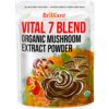 Ellie's Best mezcla 7 hongos polvo extracto orgánico 8 onzas