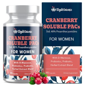Elystrixionis pastillas arándano salud urinaria femenina botella