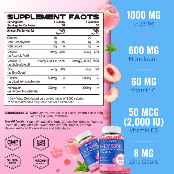 Detalle de ingredientes en la etiqueta