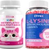 Empaque frontal de Elysx Kids L-Lysine gummies