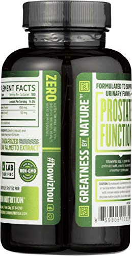 Embalaje del suplemento Saw Palmetto ZHOU Nutrition