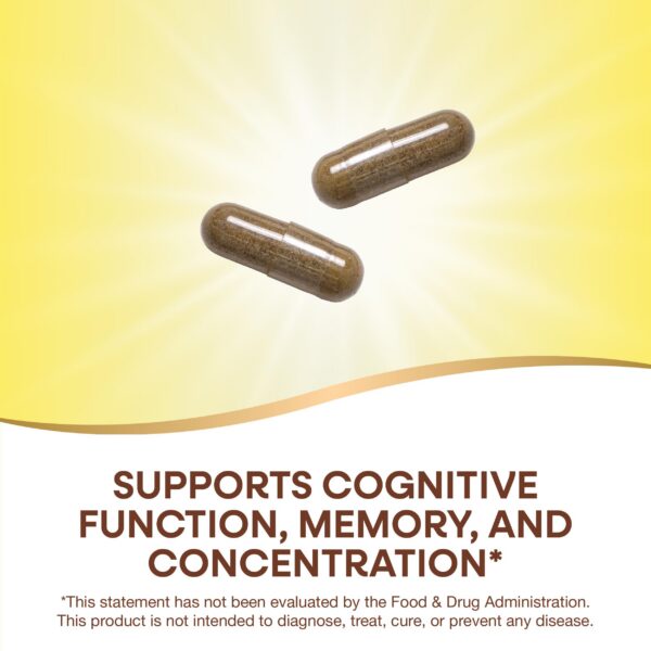 Embalaje del suplemento de ginkgo biloba Nature's Way