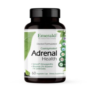 Frasco frontal de EMERALD LABS Adrenal Health