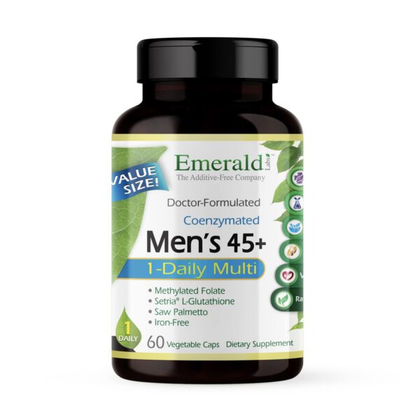 Multivitamínico EMERALD LABS 45+ cápsulas vegetales