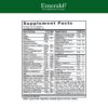 Etiqueta del multivitamínico Emerald Labs