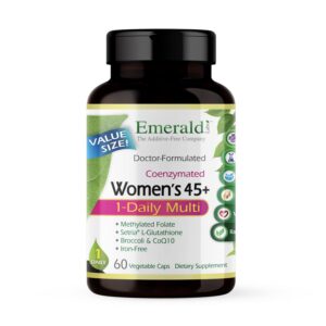 Emerald Labs multivitamínico mujer 45+ envase 60 cápsulas vegetales