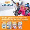 Paquete emergen-c kidz crystals sabor fresa cristales en sobres individuales