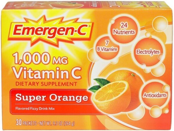 Emergen-C naranja sobre de vitamina C