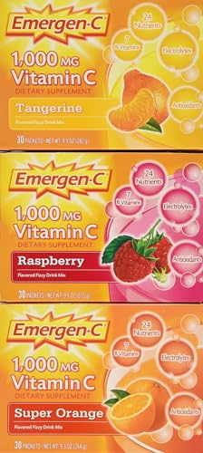 Emergen-C vitamina c 1000mg sobres surtidos caja