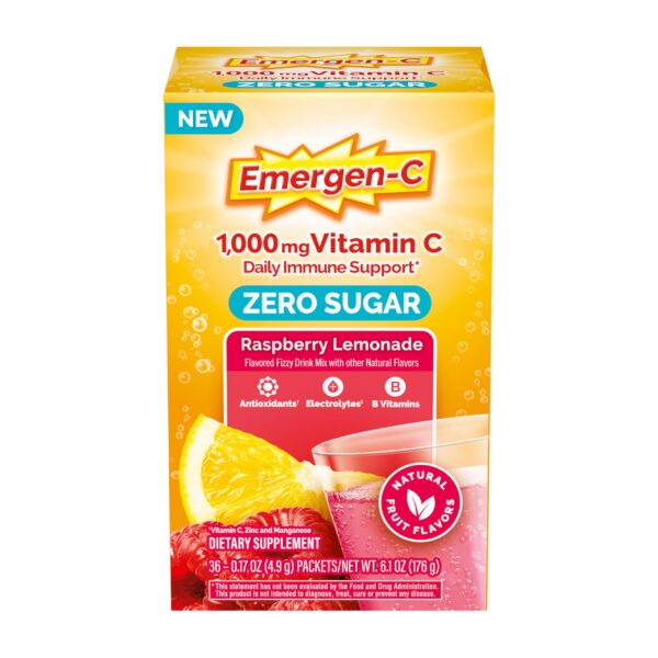 Sobres Emergen-C Zero Sugar 1000 mg