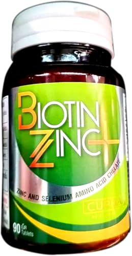 Empaque Biotina Zinc Plus cuidado capilar y uñas