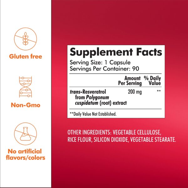 Empaque cerrado de Santo Remedio Resveratrol suplemento dietético