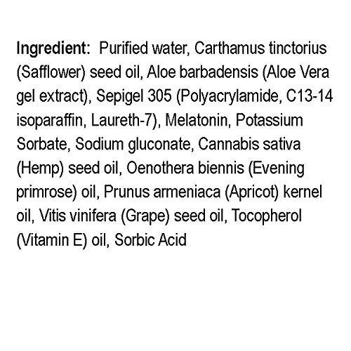 Empaque crema melatonina Natural Radiance hormonas sueño