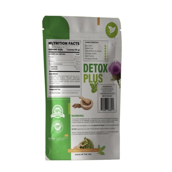 Version 1.0.0 Empaque Dela Body plus Beauty detox limpieza intestinal sabor piña