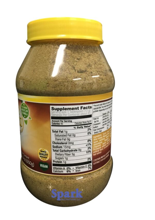 Empaque Fibra Kania sabor piña coco suplemento para regular intestinos