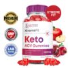 Frasco gomitas Xtreme Fit Keto ACV con ingredientes naturales