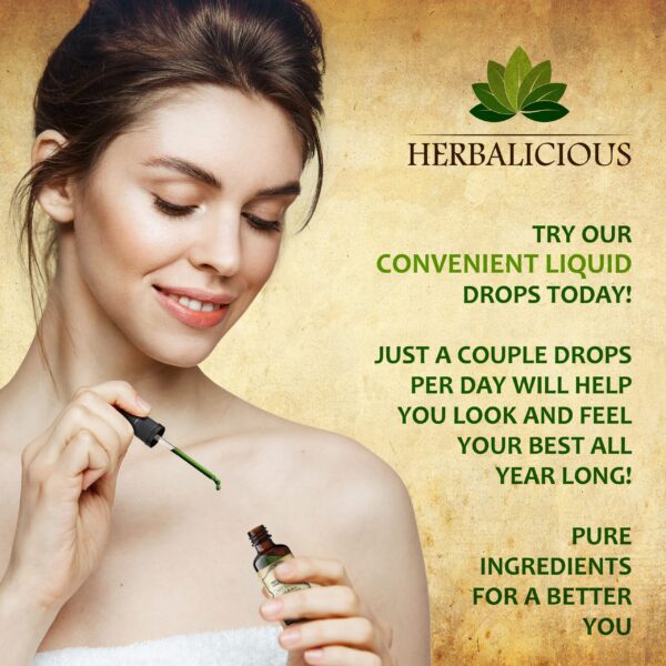 Version 1.0.0 Empaque frontal gotas líquidas clorofila sabor menta