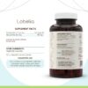 Empaque frontal HerbEra Lobelia 120 cápsulas 750 mg